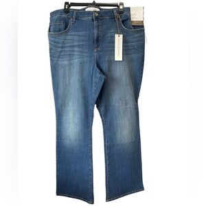 Vintage America NWT women's plus size 20W tabbed pocket jeans new with tags boot
